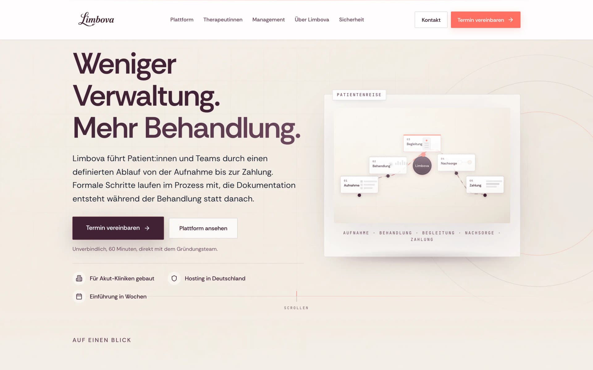 Limbova. Care documentation that holds.