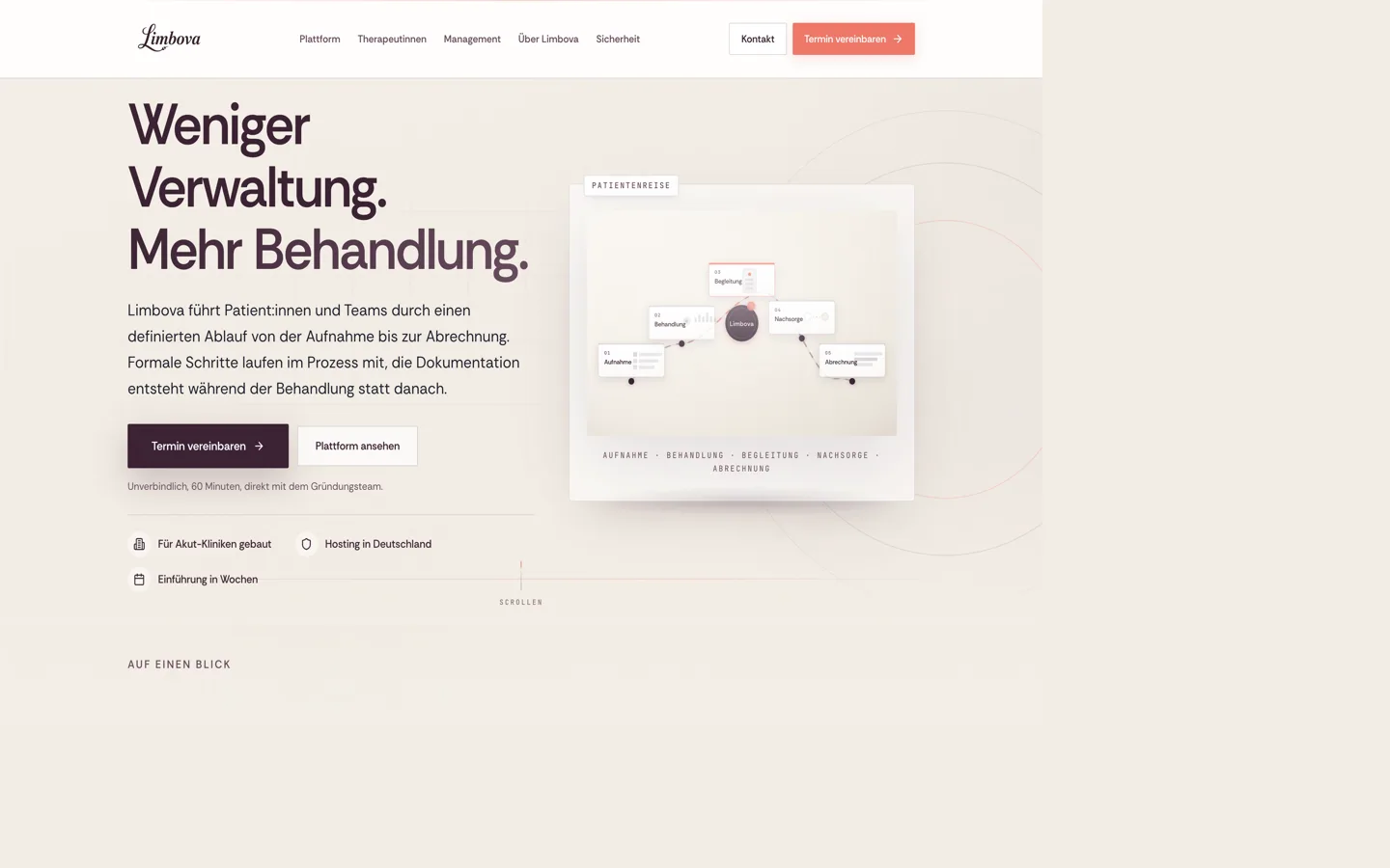 Limbova — care documentation that holds.